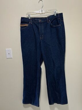 Vintage GWG (Great Western Garment Co.) Dark Wash Denim Jeans (Made in Canada